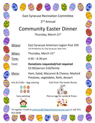 Community Easter Dinner