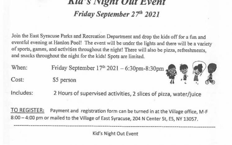 Kid's Night Out
